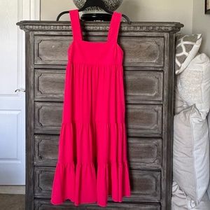 Amanda Uprichard Pink Midi Dress